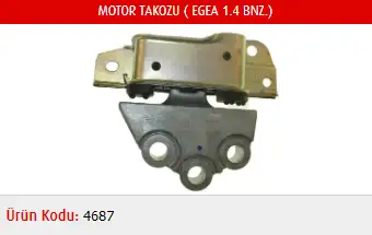 MASTER M4687 Motor Takozu (Sağ) 51983866