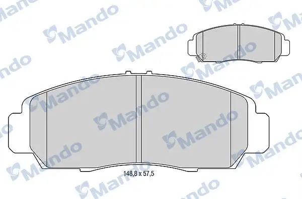 MANDO MBF015003 Ön Fren Balatası