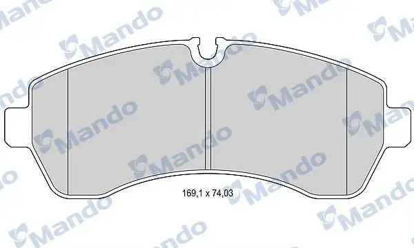 MANDO MBF015031 Ön Fren Balatası