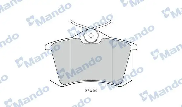MANDO MBF015083 Arka Fren Balatası