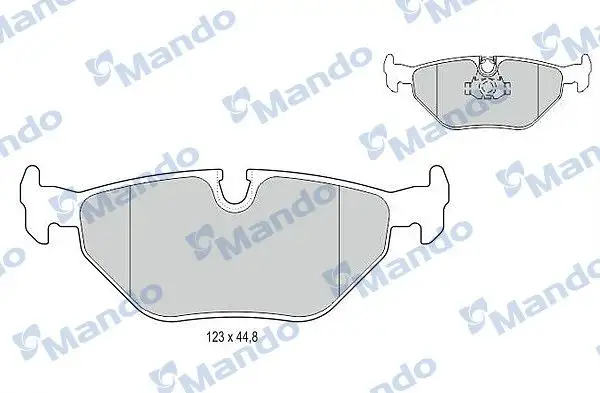MANDO MBF015120 Arka Fren Balatası