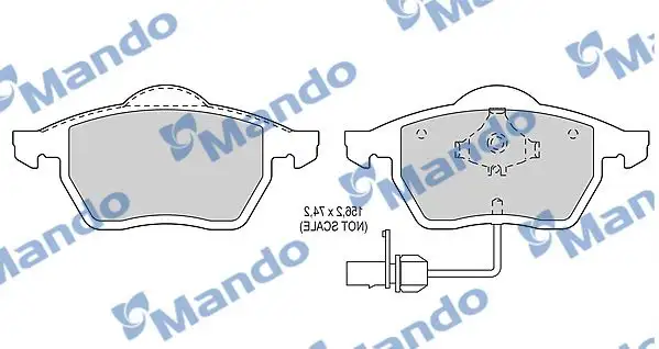 MANDO MBF015143 Ön Fren Balatası