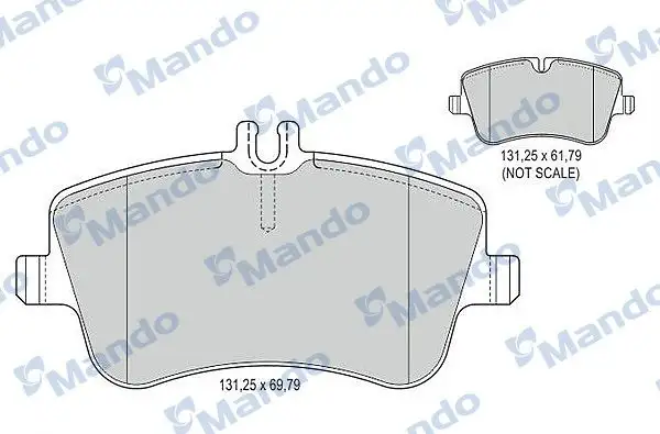 MANDO MBF015149 Ön Fren Balatası