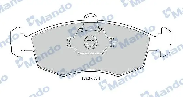 MANDO MBF015174 Ön Fren Balatası