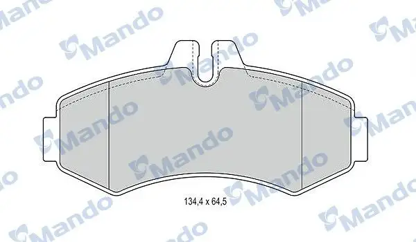 MANDO MBF015660 Ön Fren Balatası