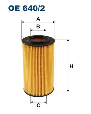 FILTRON OE640/2 Yağ Filtresi