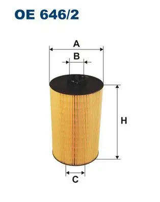 FILTRON OE646/2 Yağ Filtresi