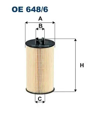 FILTRON OE648/6 Yağ Filtresi