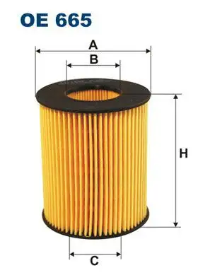 FILTRON OE665 Yağ Filtresi