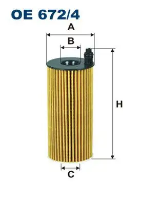 FILTRON OE672/4 Yağ Filtresi 11428507683