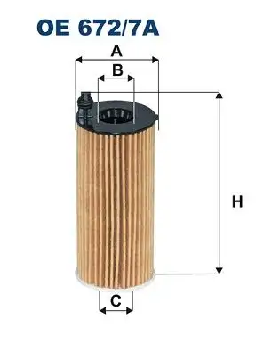 FILTRON OE672/7A Yağ Filtresi 11428575211