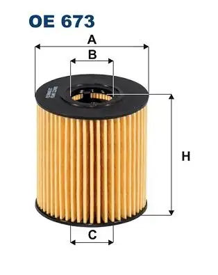 FILTRON OE673 Yağ Filtresi