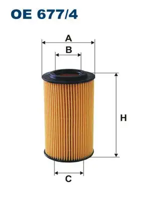 FILTRON OE677/4 Yağ Filtresi