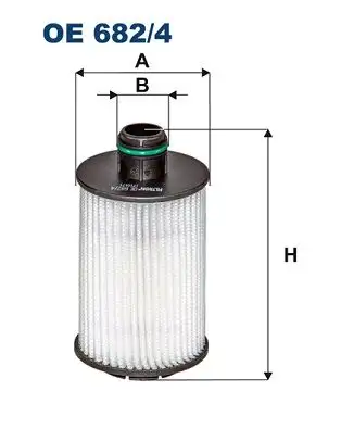 FILTRON OE682/4 Yağ Filtresi 93745801