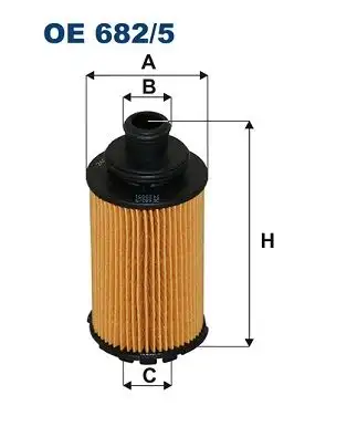 FILTRON OE682/5 Yağ Filtresi 650212