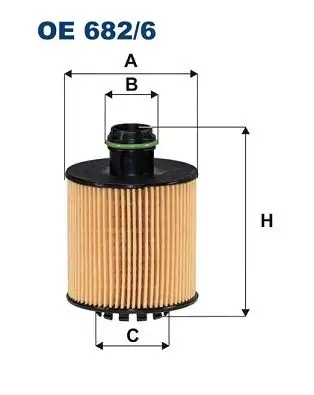 FILTRON OE682/6 Yağ Filtresi