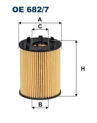 FILTRON OE682/7 Yağ Filtresi