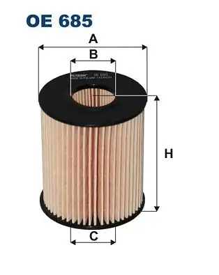 FILTRON OE685 Yağ Filtresi