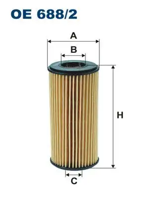 FILTRON OE688/2 Yağ Filtresi