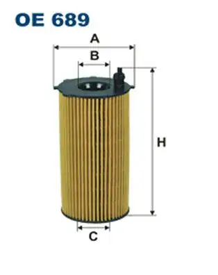 FILTRON OE689 Yağ Filtresi