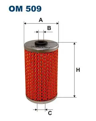 FILTRON OM509 Yağ Filtresi