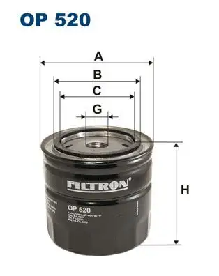 FILTRON OP520 Yağ Filtresi
