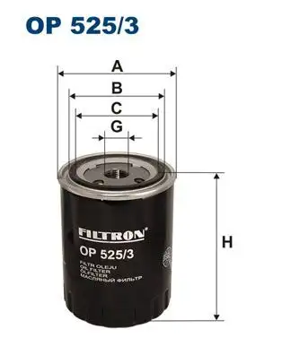 FILTRON OP525/3 Yağ Filtresi