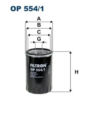 FILTRON OP554/1 Yağ Filtresi