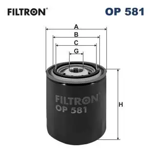 FILTRON OP581 Yağ Filtresi