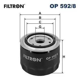 FILTRON OP592/8 Yağ Filtresi