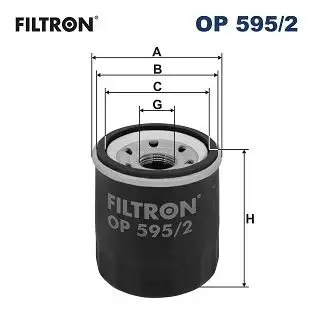 FILTRON OP595/2 Yağ Filtresi
