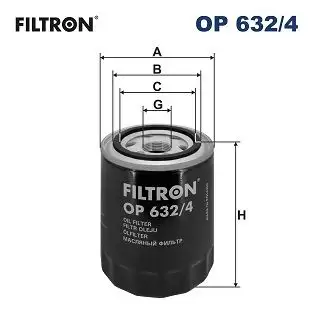 FILTRON OP632/4 Yağ Filtresi