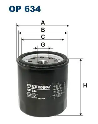 FILTRON OP634 Yağ Filtresi