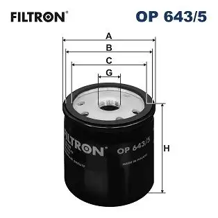 FILTRON OP643/5 Yağ Filtresi