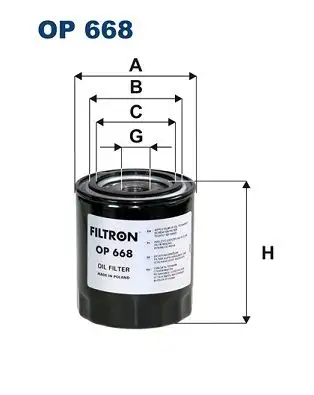 FILTRON OP668 Şanzıman Filtresi