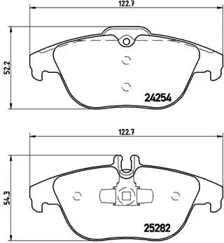 BREMBO P50104 Arka Fren Balatası