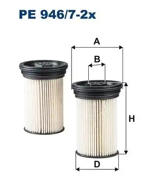 FILTRON PE946/7-2X Yakıt Filtresi 4820771