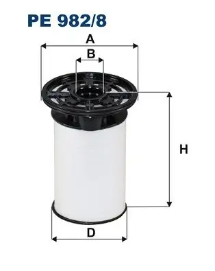 FILTRON PE982/8 Yakıt Filtresi