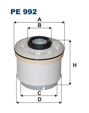 FILTRON PE992 Yakıt Filtresi