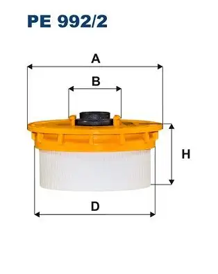 FILTRON PE992/2 Yakıt Filtresi 2339051070