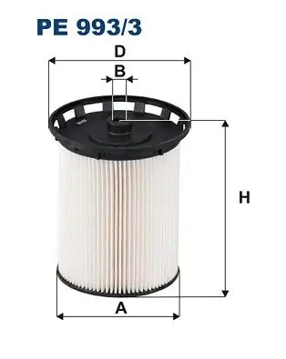 FILTRON PE993/3 Yakıt Filtresi