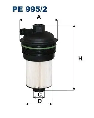 FILTRON PE995/2 Yakıt Filtresi 2005485
