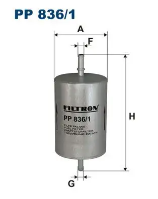 FILTRON PP836/1 Yakıt Filtresi