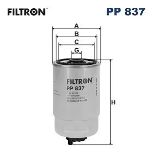 FILTRON PP837 Yakıt Filtresi