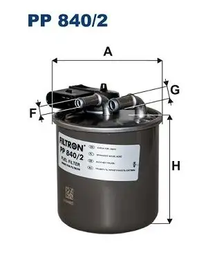 FILTRON PP840/2 Yakıt Filtresi A6510903252