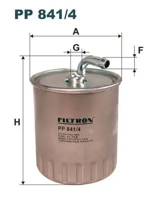 FILTRON PP841/4 Yakıt Filtresi A6110920001
