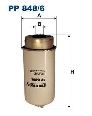 FILTRON PP848/6 Yakıt Filtresi