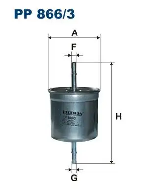 FILTRON PP866/3 Yakıt Filtresi 32242189