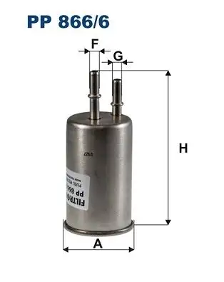 FILTRON PP866/6 Yakıt Filtresi