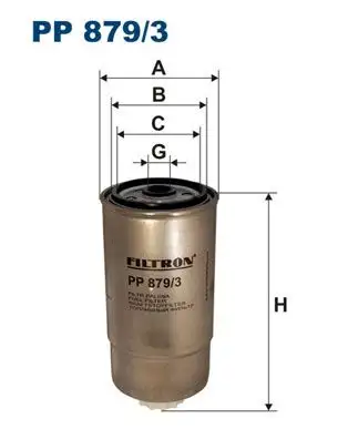 FILTRON PP879/3 Yakıt Filtresi